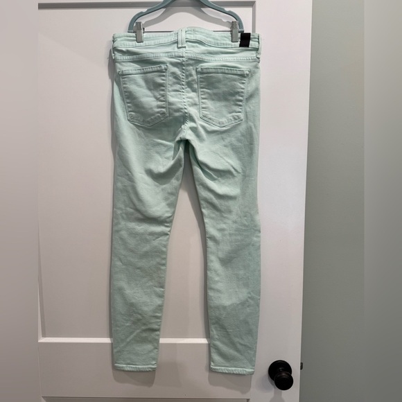 Vince Ankle Skinny Light Mint Jeans 28 - Picture 3 of 10